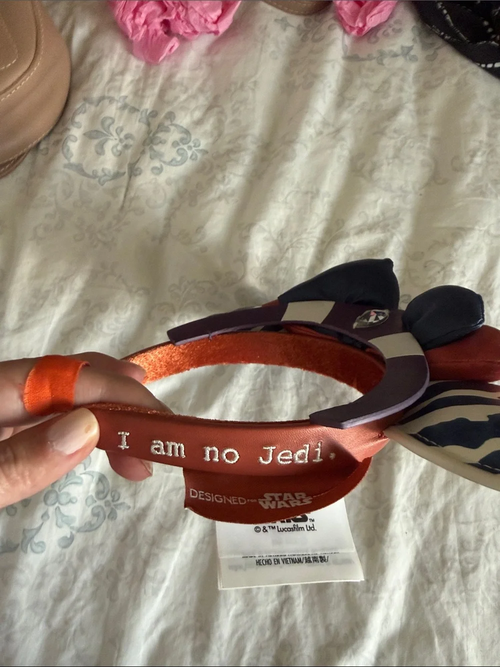 Star Wars/ Ahsoka Tano: Disney Mickey Ears 2024 Disney Parks Edition